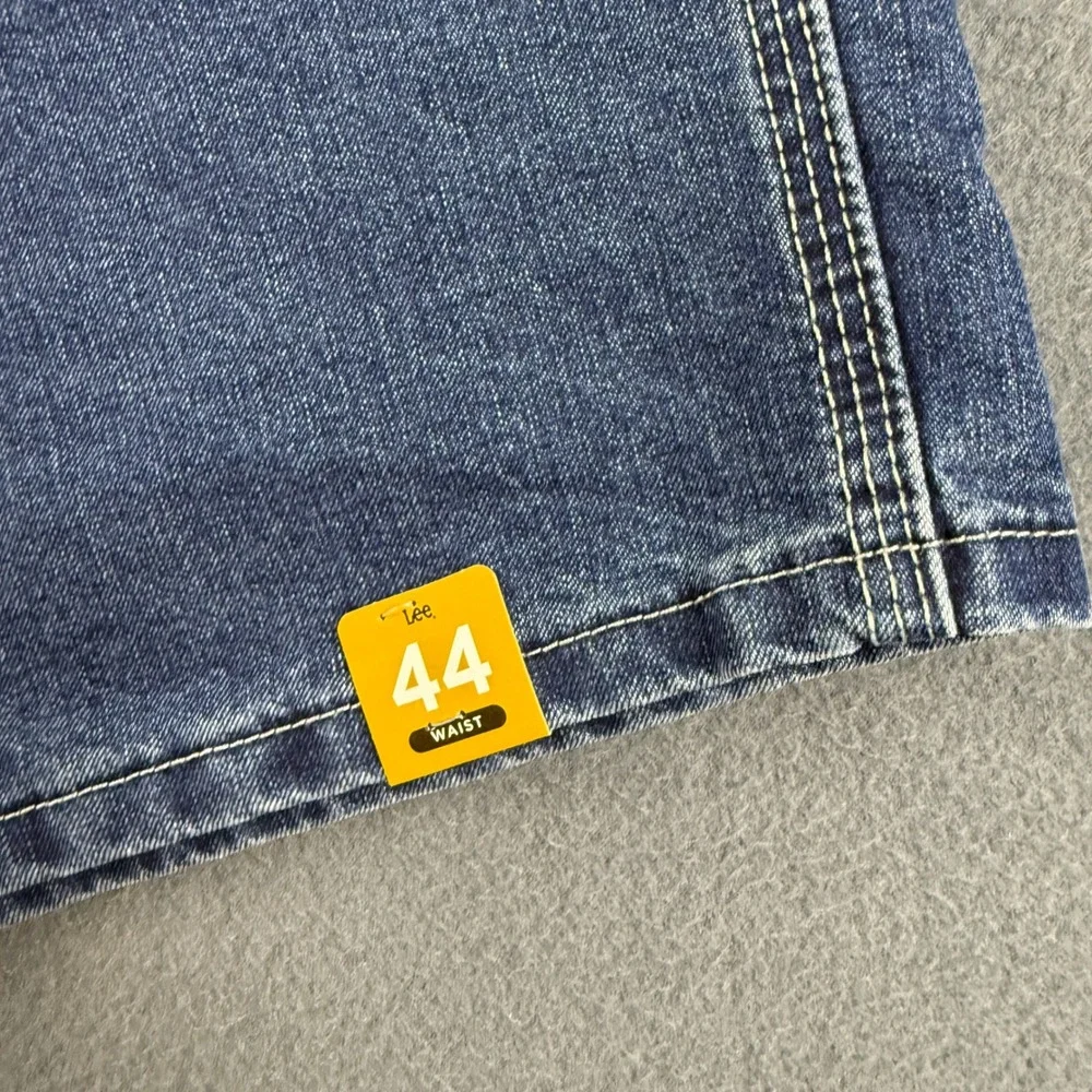 Lee Carpenter Shorts Men's 44 Blue Jorts Painter Workwear Baggy Denim Jean NEW